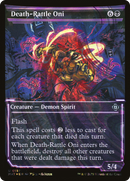 Death-Rattle Oni (MAT-197) - March of the Machine: The Aftermath: (Showcase) Foil