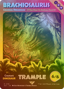 Colossal Dreadmaw (SLD-740★) - Secret Lair Drop / Brachiosaurus (Borderless) Foil