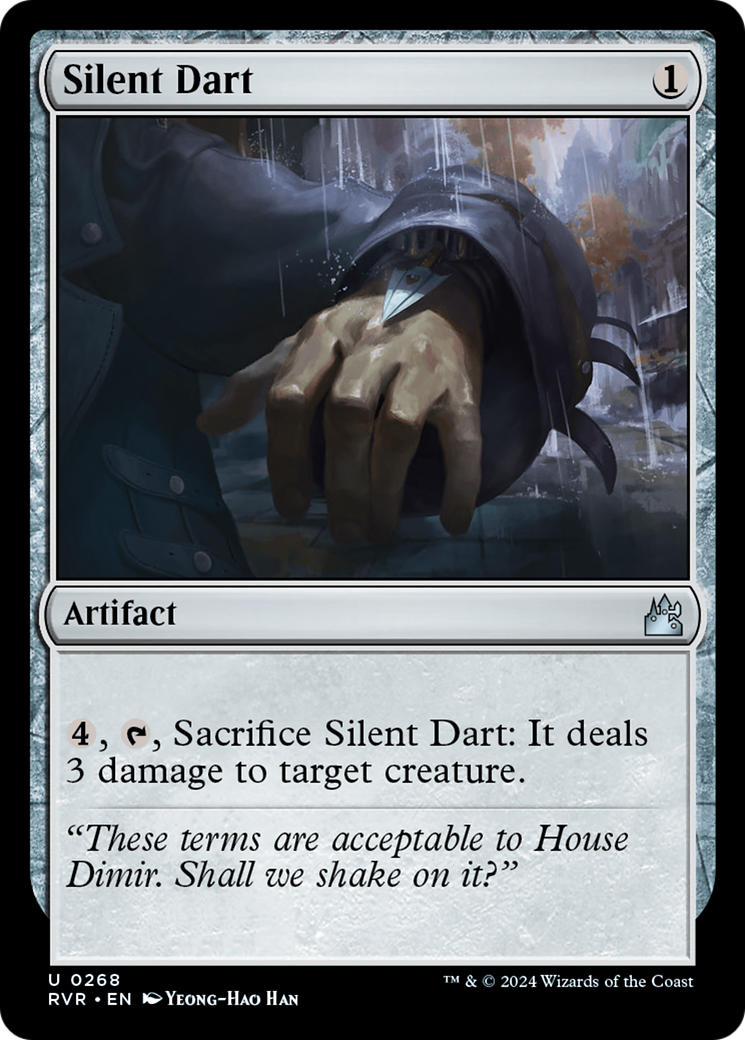 Silent Dart (RVR-268) - Ravnica Remastered Foil