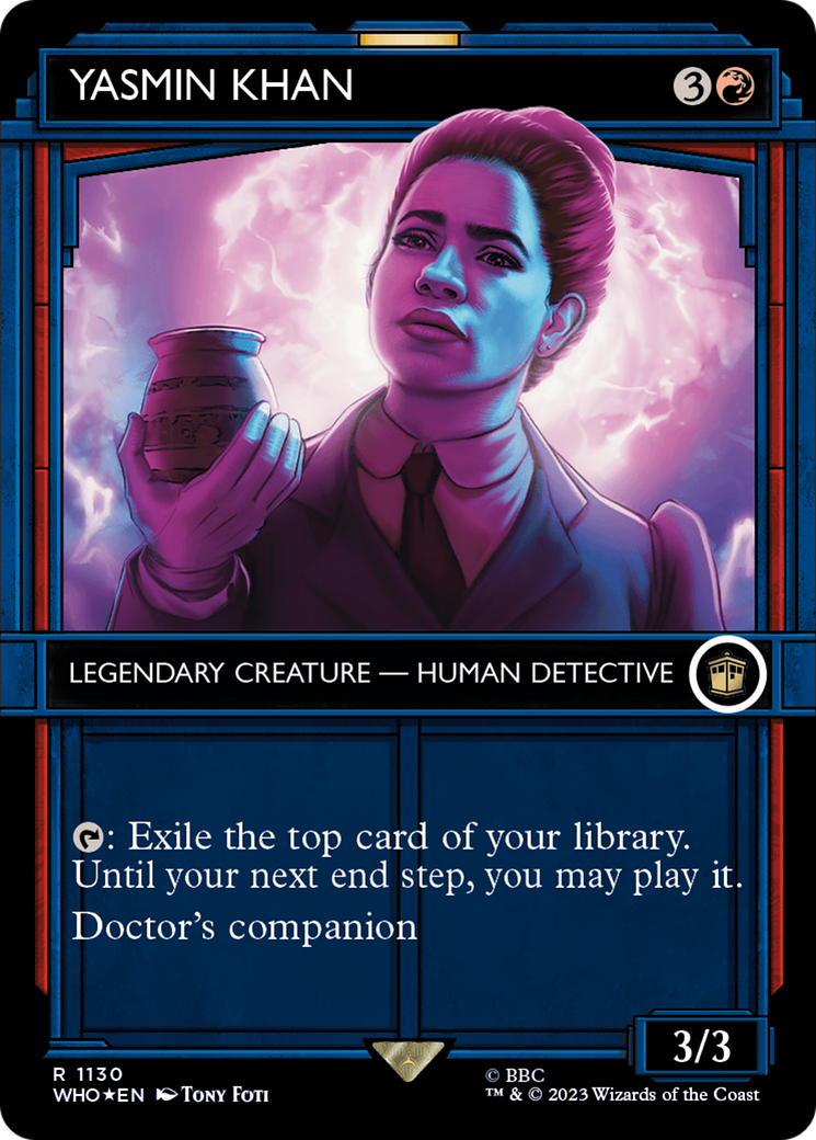 Yasmin Khan (WHO-1130) - Doctor Who: (Showcase) (Borderless) Foil
