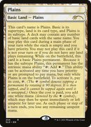 Plains (SLD-254) - Secret Lair Drop Foil
