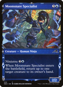 Moonsnare Specialist (NEO-335) - Kamigawa: Neon Dynasty: (Showcase)