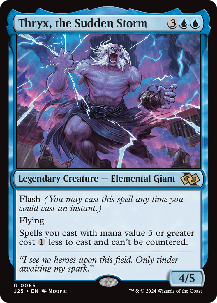 Thryx, the Sudden Storm (J25-065) - Foundations Jumpstart