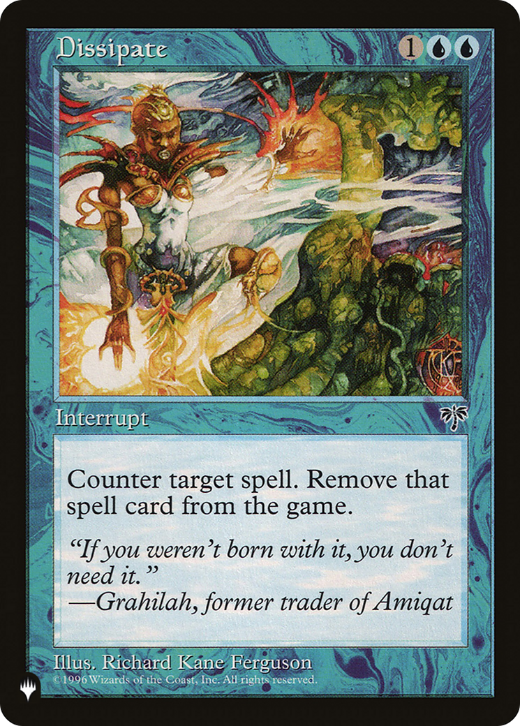 Dissipate (LIST-MIR-61) - The List