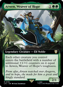 Arwen, Weaver of Hope (LTC-118) - Tales of Middle-earth Commander: (Extended Art) Foil