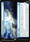 Invasion of Segovia // Caetus, Sea Tyrant of Segovia (PRE-63S) - March of the Machine Promos Foil