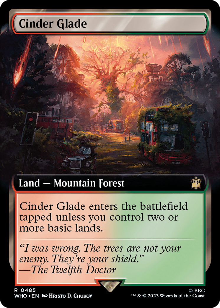 Cinder Glade (WHO-485) - Doctor Who: (Extended Art)