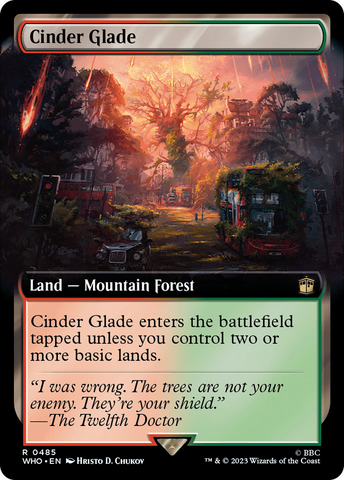 Cinder Glade (WHO-485) - Doctor Who: (Extended Art)