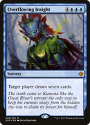 Overflowing Insight (XLN-066) - Ixalan Foil