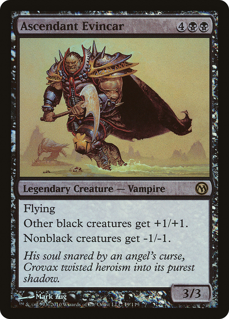 Ascendant Evincar (DPA-019) - Duels of the Planeswalkers Foil