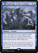 Teachings of the Archaics (PPSTX-57P) - Strixhaven: School of Mages Promos: (lesson)