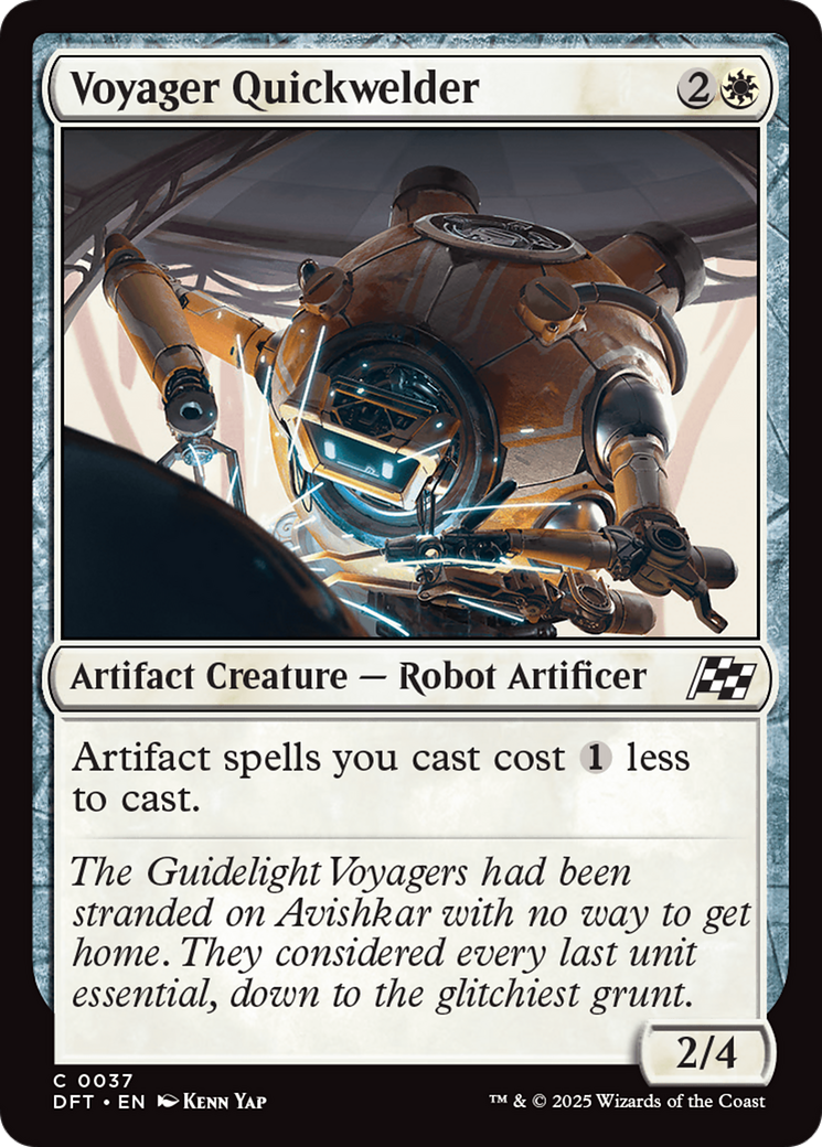 Voyager Quickwelder (DFT-037) - Aetherdrift Foil