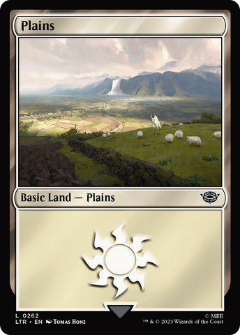 Plains (LTR-262) - The Lord of the Rings: Tales of Middle-earth Foil