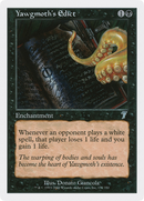 Yawgmoth's Edict (7ED-171) - Seventh Edition