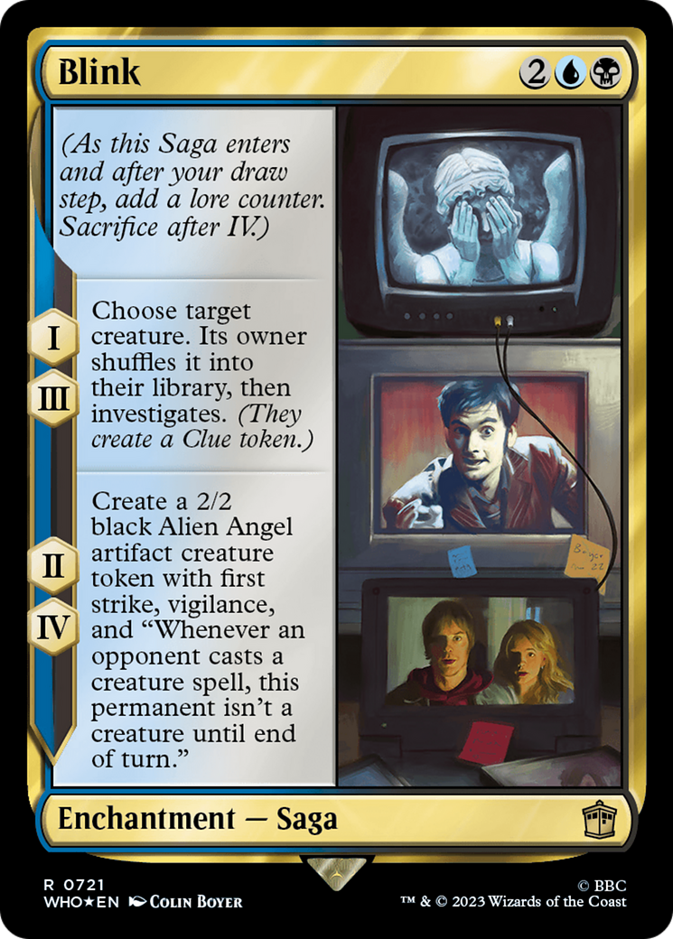 Blink (WHO-721) - Doctor Who Foil