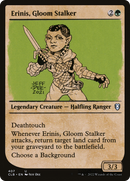 Erinis, Gloom Stalker (CLB-407) - Commander Legends: Battle for Baldur's Gate: (Showcase) Foil
