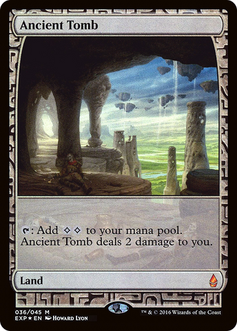 Ancient Tomb (EXP-036) - Zendikar Expeditions Foil