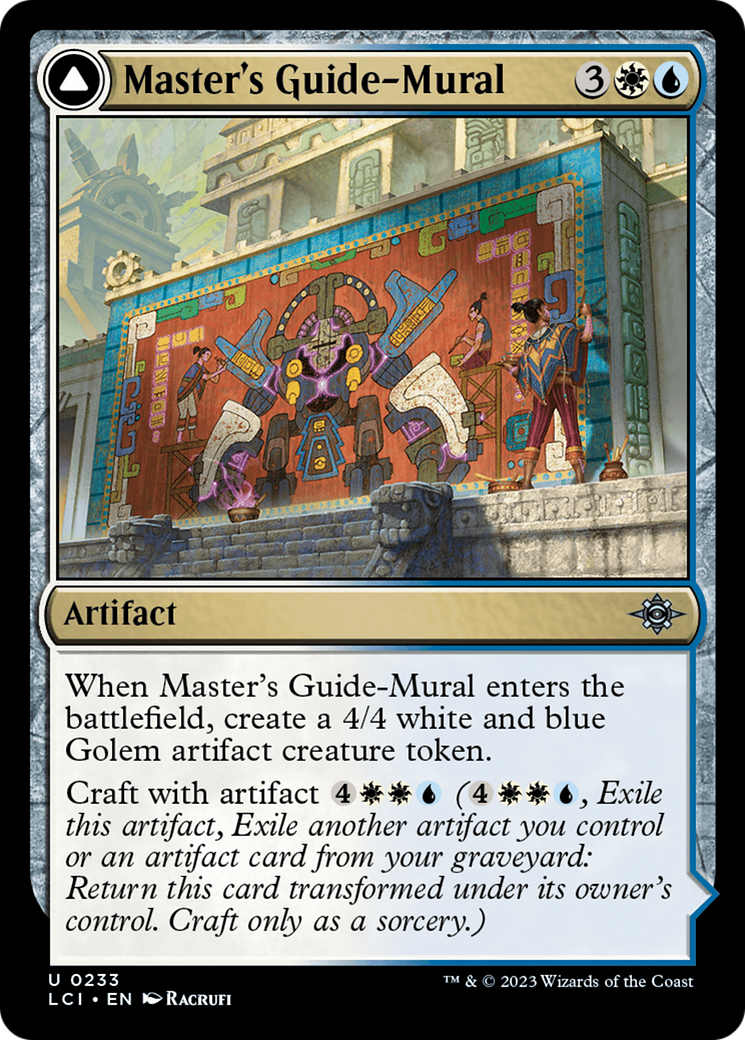 Master's Guide-Mural // Master's Manufactory (LCI-233) - The Lost Caverns of Ixalan Foil