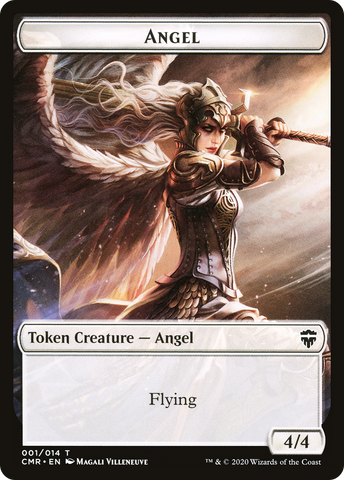 Angel (CMR-001) - Commander Legends Tokens Foil
