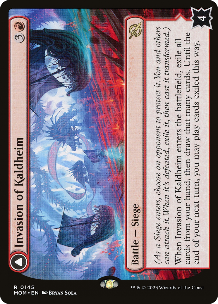 Invasion of Kaldheim // Pyre of the World Tree (MOM-145) - March of the Machine Foil