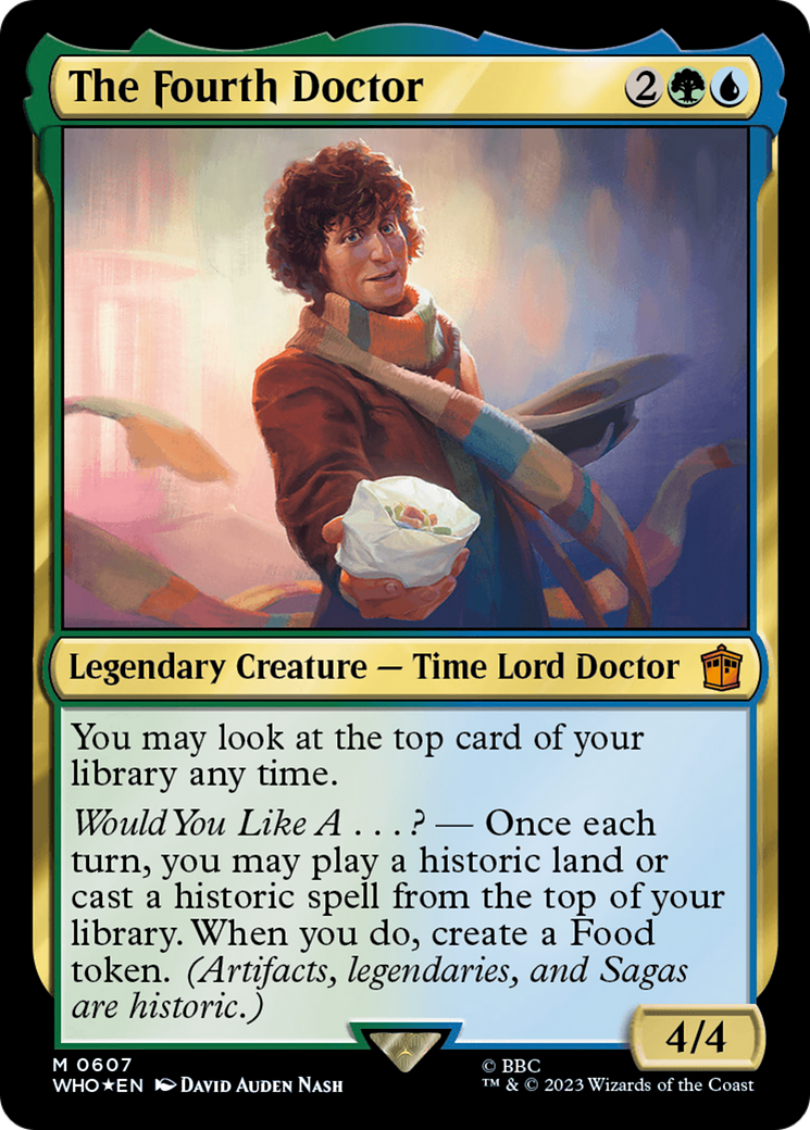 The Fourth Doctor (WHO-607) - Doctor Who Foil
