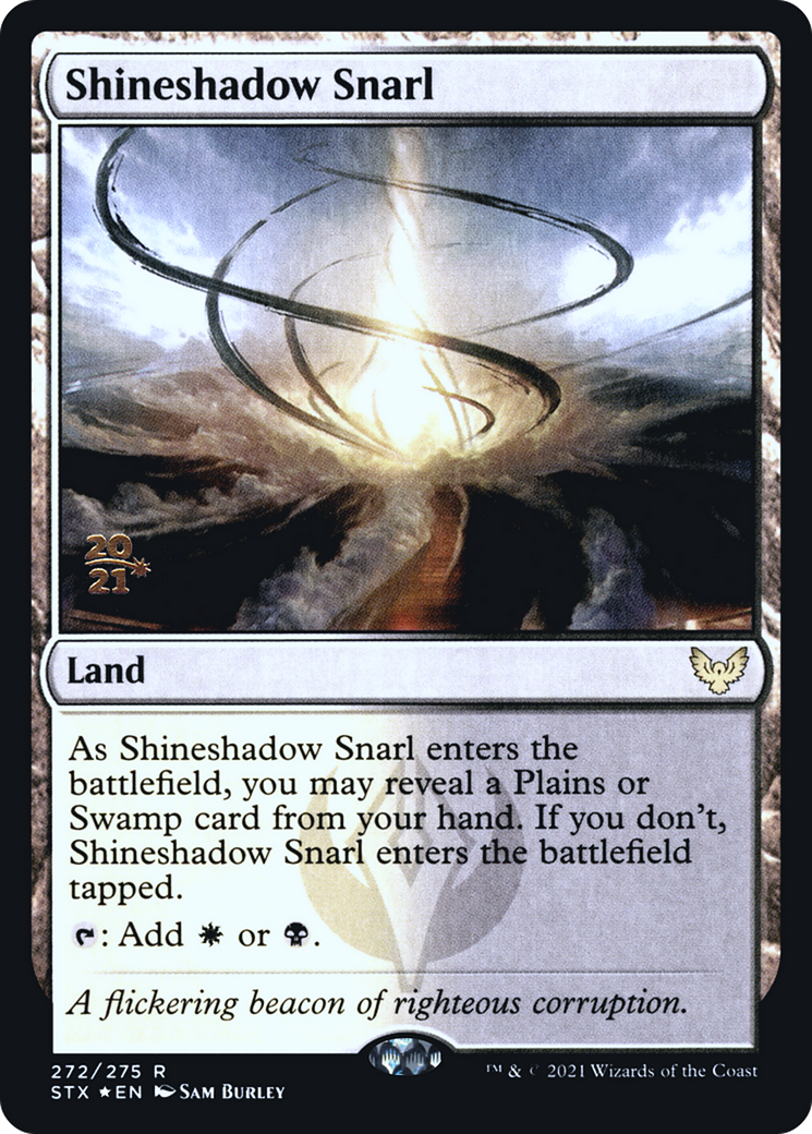 Shineshadow Snarl (PRE-272) - Strixhaven: School of Mages Promos Foil