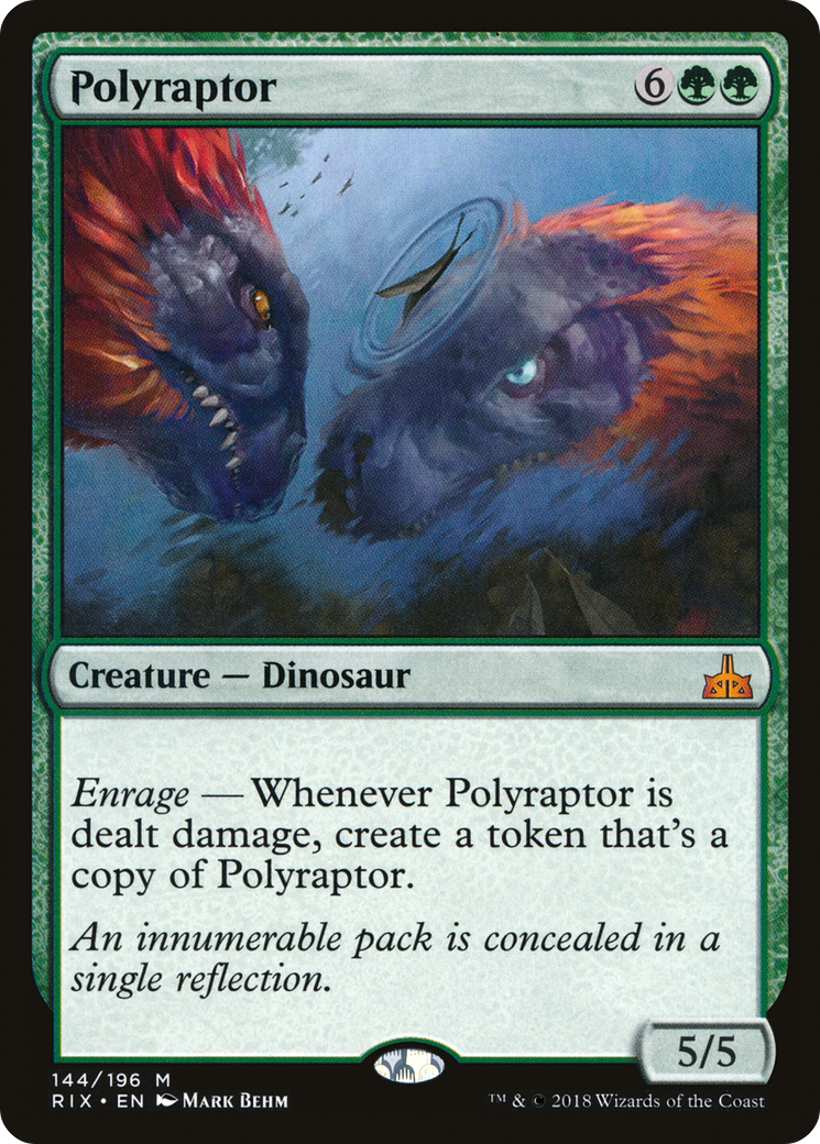 Polyraptor (RIX-144) - Rivals of Ixalan