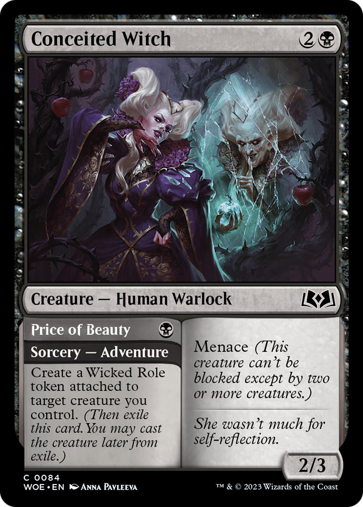 Conceited Witch // Price of Beauty (WOE-084) - Wilds of Eldraine