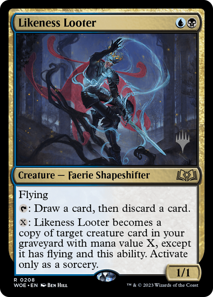 Likeness Looter (PPWOE-208) - Wilds of Eldraine Promos