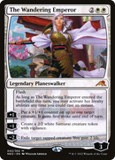 The Wandering Emperor (PPNEO-42P) - Kamigawa: Neon Dynasty Promos Foil
