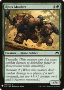 Rhox Maulers (LIST-196) - The List