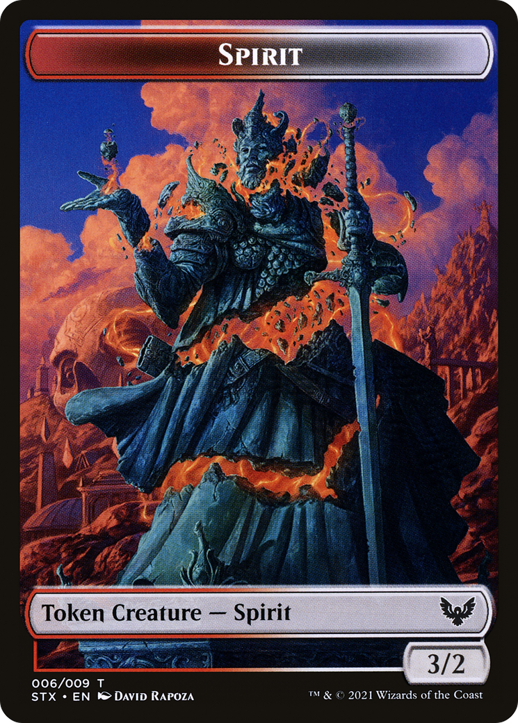 Spirit (STX-006) - Strixhaven: School of Mages Tokens