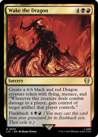 Wake the Dragon (LTC-074) - Tales of Middle-earth Commander