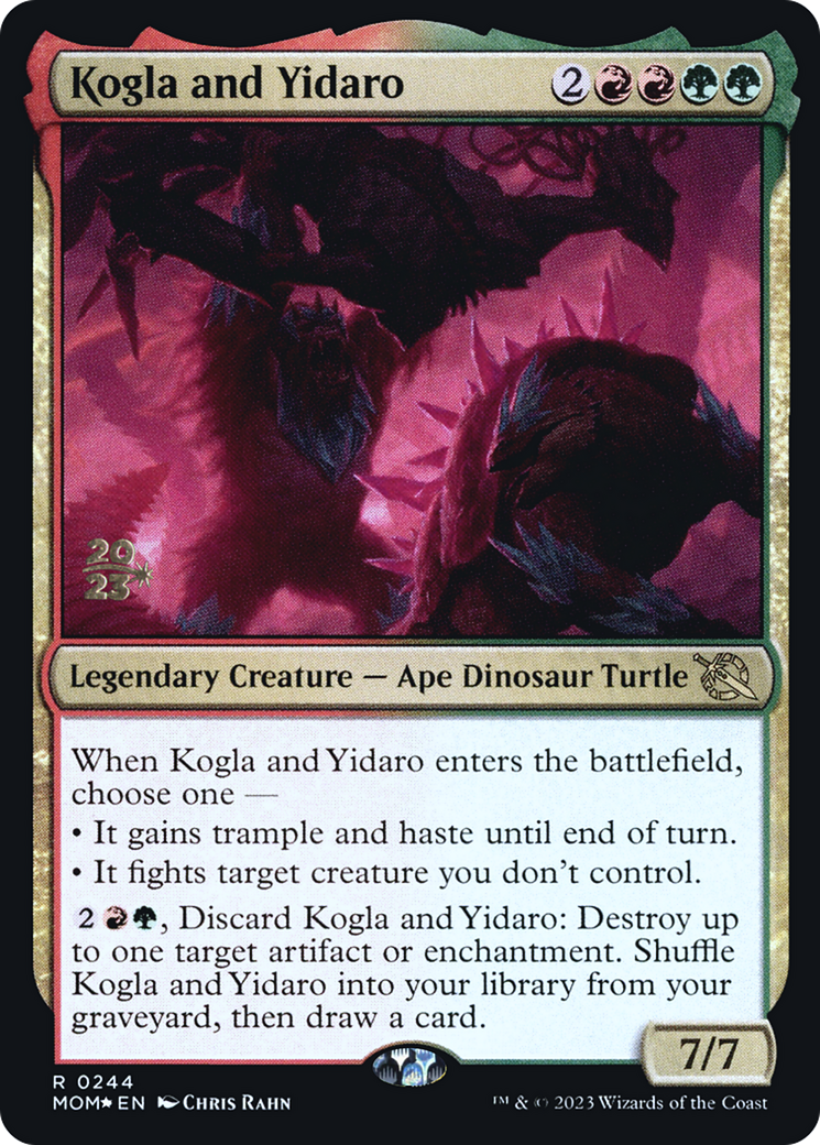 Kogla and Yidaro (PRE-244S) - March of the Machine Promos Foil