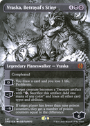 Vraska, Betrayal's Sting (ONE-337) - Phyrexia: All Will Be One: (Showcase) (Borderless)