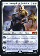 Ajani, Strength of the Pride (PRE-002) - Core Set 2020 Promos Foil