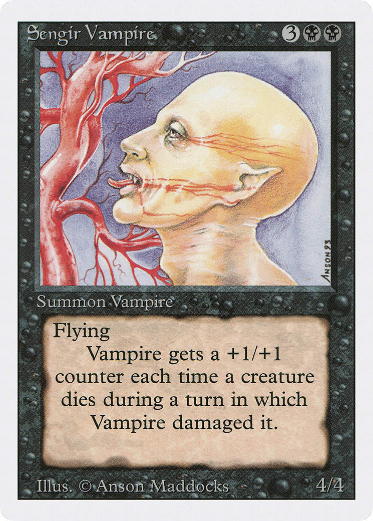 Sengir Vampire (3ED-129) - Revised Edition