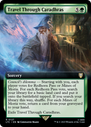 Travel Through Caradhras (LTC-127) - Tales of Middle-earth Commander: (Extended Art) Foil