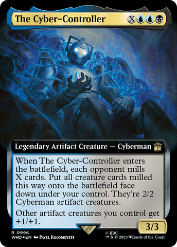The Cyber-Controller (WHO-996) - Doctor Who: (Extended Art) Foil