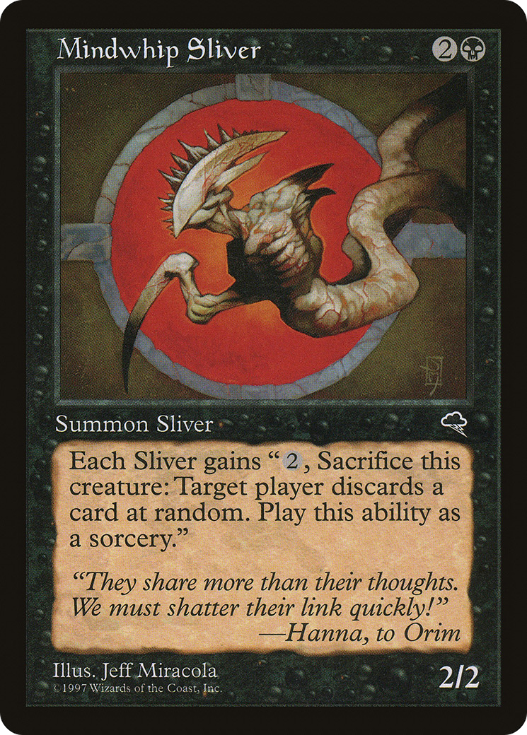 Mindwhip Sliver (TMP-145) - Tempest
