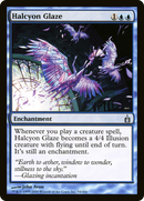 Halcyon Glaze (RAV-054) - Ravnica: City of Guilds Foil