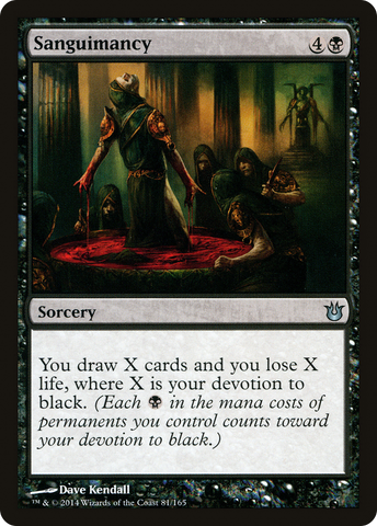 Sanguimancy (BNG-081) - Born of the Gods