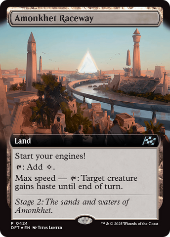 Amonkhet Raceway (Extended Art) (DFT-424) - Aetherdrift: (Extended Art) Foil