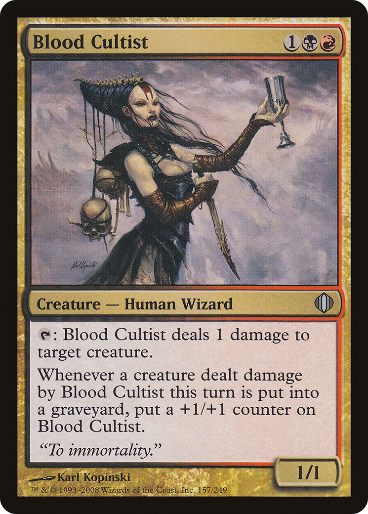 Blood Cultist (ALA-157) - Shards of Alara Foil