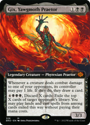 Gix, Yawgmoth Praetor (BRO-326) - The Brothers' War: (Extended Art)