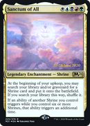 Sanctum of All (PRE-225S) - Core Set 2021 Promos Foil