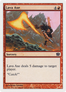 Lava Axe (9ED-200) - Ninth Edition