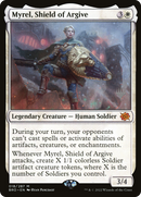 Myrel, Shield of Argive (PPBRO-018) - The Brothers' War Promos