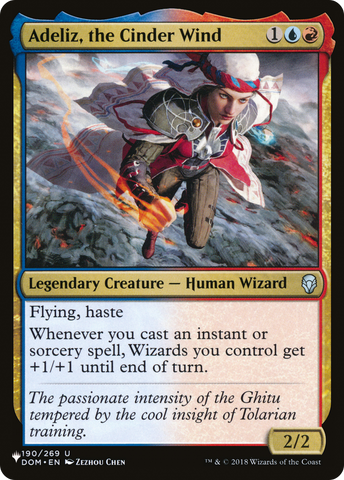 Adeliz, the Cinder Wind (LIST-190/269) - The List