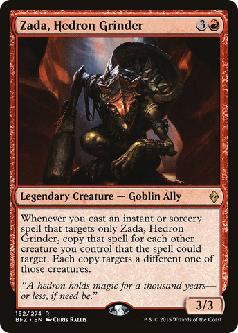 Zada, Hedron Grinder (BFZ-162) - Battle for Zendikar